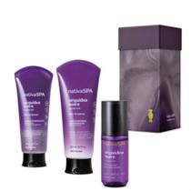 Kit Presente Nativa Spa Orquídea Noire (3 itens) OBoticário Kit Presente Nativa Spa Orquídea Noire (3 itens) OBoticário