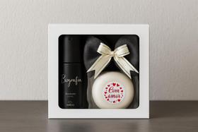 Kit Presente Natura Biografia Tradicional - Deo Corporal Masculino 100ml + Sabonete + Toalhinha Kit Presente Natura Biografia Tradicional - Deo Corporal Masculino 100ml + Sabonete + Toalhinha