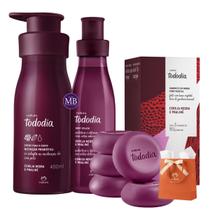 Kit Presente Natura Feminino Tododia Cereja Negra e Praliné Kit Presente Natura Feminino Tododia Cereja Negra e Praliné