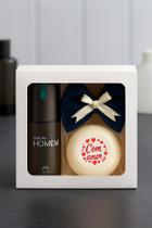 Kit Presente Natura Homem Tradicional - Deo Corporal Masculino 100ml + Sabonete + Toalhinha Kit Presente Natura Homem Tradicional - Deo Corporal Masculino 100ml + Sabonete + Toalhinha