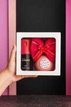 Kit Presente Natura Kaiak Tradicional Feminino Deo Corporal 100ml + Sabonete + Toalhinha