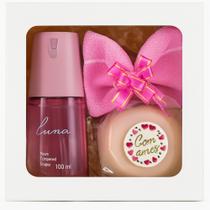 Kit Presente Natura Luna Tradicional Deo Corporal Feminino 100ml + Sabonete + Toalhinha Kit Presente Natura Luna Tradicional Deo Corporal Feminino 100ml + Sabonete + Toalhinha