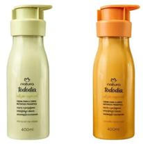 Kit Presente Natura Tododia Hidratante Corporal Pistache e Caramelo Salgado 2x