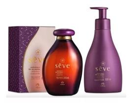 Kit presente oleo seve amêndoas e fresia da natura