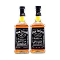 Kit Presente Padrinhos Mini Jack Daniels 375ml - 2 Garrafas