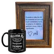 Kit presente pai caneca e porta retrato 10x15