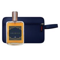Kit Presente Pais - Perfume Arabian 100Ml + Nécessaire Masc. Kit Presente Pais - Perfume Arabian 100Ml + Nécessaire Masc.