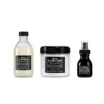 Kit Presente para Cabelo Davines OI Shampoo Condicionador e Leite