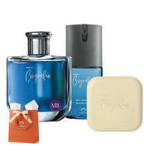 Kit Presente Perfume Masculino Biografia Homem Corpo Banho Kit Presente Perfume Masculino Biografia Homem Corpo Banho