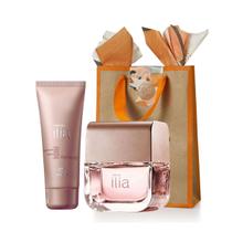 Kit Presente Perfume para Mulher Ilía Clássico Floral Perfume 50ml creme hidratante para mãos