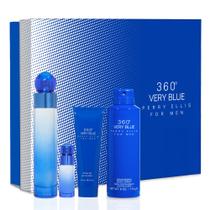 Kit Presente Perry Ellis 360 Very Blue Eau de Toilette 100ml Kit Presente Perry Ellis 360 Very Blue Eau de Toilette 100ml
