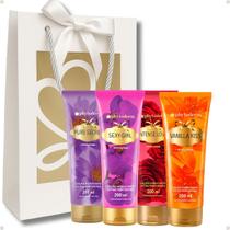 Kit Presente Phytoderm Loção Hidratante: Intense Love, Sexy Girl, Pure Secret e Vanilla Kiss 200ml Kit Presente Phytoderm Loção Hidratante: Intense Love, Sexy Girl, Pure Secret e Vanilla Kiss 200ml