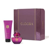 Kit Presente Roxo Miniatura: Eau de Parfum 35ml + Loção Desodorante Hidratante Corporal 100ml