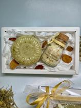Kit Presente Sabonete de Camomila e Sais de Banho Espumante