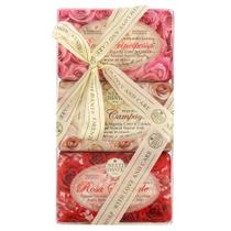 Kit Presente Sabonetes Nesti Dante Le Rose Rosas 3 x 150g Kit Presente Sabonetes Nesti Dante Le Rose Rosas 3 x 150g
