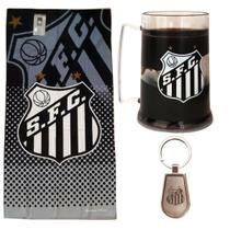 Kit Presente Santos - Caneca/ Toalha/ Chaveiro Oficial