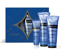 Kit Presente Siáge Hair-Plastia (3 itens) - Eudora Kit Presente Siáge Hair-Plastia (3 itens) - Eudora