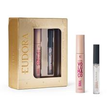 Kit Presente SOUL: Gloss Labial Incolor 5,2ml + Máscara de Cílios BOMB Volumaço 10g