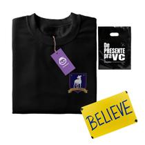 Kit Presente Ted Lasso com Camiseta e Placa Decorativa