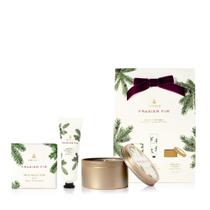 Kit Presente Thymes Frasier Fir Creme para as Mãos Sabonete Vela
