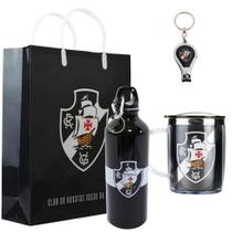 Kit Presente Torcedor Garrafa Caneca Chaveiro Vasco