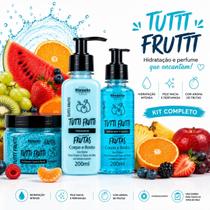 Kit Presente Tutti Frutti 3 Itens Sabonete Líquido Esfoliante Hidratante Corpo e Rosto Rhenuks Kit Presente Tutti Frutti 3 Itens Sabonete Líquido Esfoliante Hidratante Corpo e Rosto Rhenuks