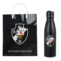 Kit Presente Vasco Da Gama Garrafa Alumínio 600ml Sacola Kit Presente Vasco Da Gama Garrafa Alumínio 600ml Sacola