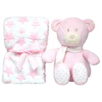 Kit Presenteável Buba Ursinho Com Matinha Soninho Rosa Kit Presenteável Buba Ursinho Com Matinha Soninho Rosa