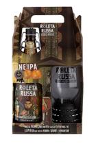 Kit presenteável roleta new england ipa 500ml + copo 320ml Kit presenteável roleta new england ipa 500ml + copo 320ml