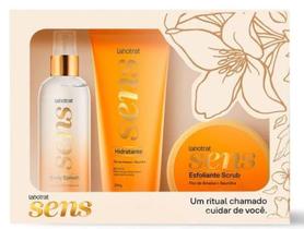 Kit presenteavel sens c/ 3 itens - flor de ameixa e baunilha Kit presenteavel sens c/ 3 itens - flor de ameixa e baunilha