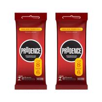 Kit Preservativo Tradicional Camisinha Clássico Pacote Com 8 Unds Por Embalagem