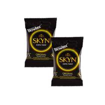 Kit Preservativos com 2 Pacotes SKYN Original com 3 unidades