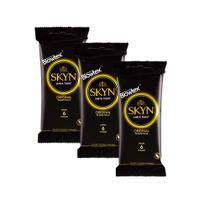 Kit Preservativos com 3 Pacotes SKYN Original com 6 unidades