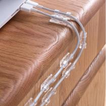 Kit Presilha ABS Adesiva Organização de Fio Cabo 25x10x10mm 13mm 30x10x10mm 35mm BAZARLY Kit Presilha ABS Adesiva Organização de Fio Cabo 25x10x10mm 13mm 30x10x10mm 35mm BAZARLY