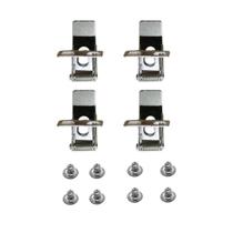 KIT Presilha Mola Pressão Painel LED Embutir Aço