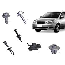 Kit Presilha Parachoque Corolla Fielder 2002 a 2008 Dianteir Kit Presilha Parachoque Corolla Fielder 2002 a 2008 Dianteir