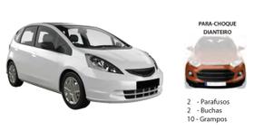 Kit Presilha Parachoque Dianteiro Fit 2004 A 2008 Kit Presilha Parachoque Dianteiro Fit 2004 A 2008