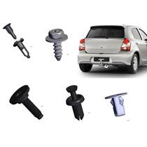 Kit Presilha Parachoque ETIOS HATCH 2012 A 2020 TRASEIRO