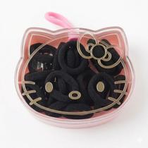 Kit Presilhas e Amarradores Hello Kitty Infantil Acessórios de Cabelo Kit Presilhas e Amarradores Hello Kitty Infantil Acessórios de Cabelo