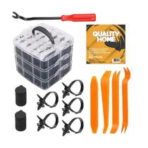 Kit Presilhas Grampo Automotiva Universal 650 Peças Completo Kit Presilhas Grampo Automotiva Universal 650 Peças Completo