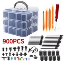 Kit Presilhas Grampo Automotiva Universal 900 Peças Completo