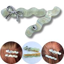Kit Presilhas Onduladas Decoradas 2un Sortidas Versátil