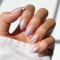 Kit Press On Nails Glamnetic Polar Day Short Almond Lilac 30