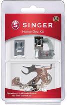 Kit Presser Foot Decor SINGER Home com tubulação, encadernador e babador Kit Presser Foot Decor SINGER Home com tubulação, encadernador e babador
