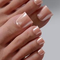 Kit Pressione nas unhas dos pés Bartbox Real Square Pearl Chrome 30 Kit Pressione nas unhas dos pés Bartbox Real Square Pearl Chrome 30