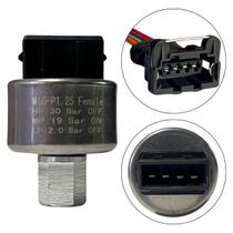 Kit Pressostato E Conector Ar Cond Chevrolet S10 Até 2011 Kit Pressostato E Conector Ar Cond Chevrolet S10 Até 2011