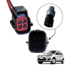 Kit Pressostato E Conector Ar Cond Ford Ecosport Fiesta Ka