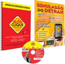 Kit Primeira Habilitação: Apostila, Simulado e DVD Kit Primeira Habilitação: Apostila, Simulado e DVD