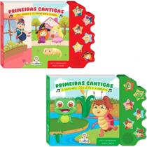 Kit Primeiras Cantigas: Dona Aranha + Sapo Não Lava o Pé (2 Vol)