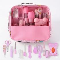 Kit Primeiros Cuidados Bebê 13 peças + Nécessaire Rosa Kit Primeiros Cuidados Bebê 13 peças + Nécessaire Rosa
